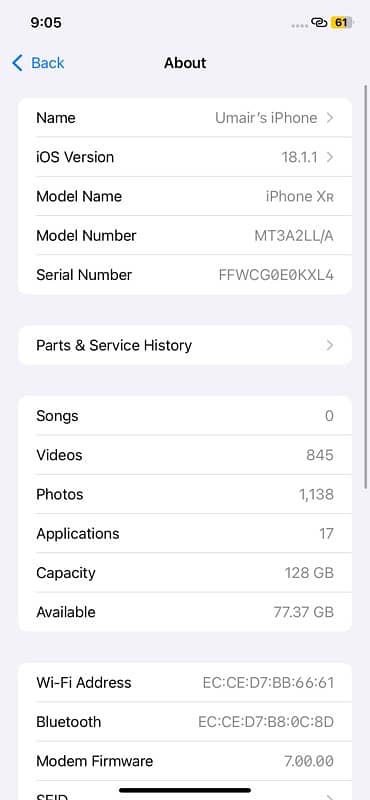 iPhone XR convert 13 03061112922 4