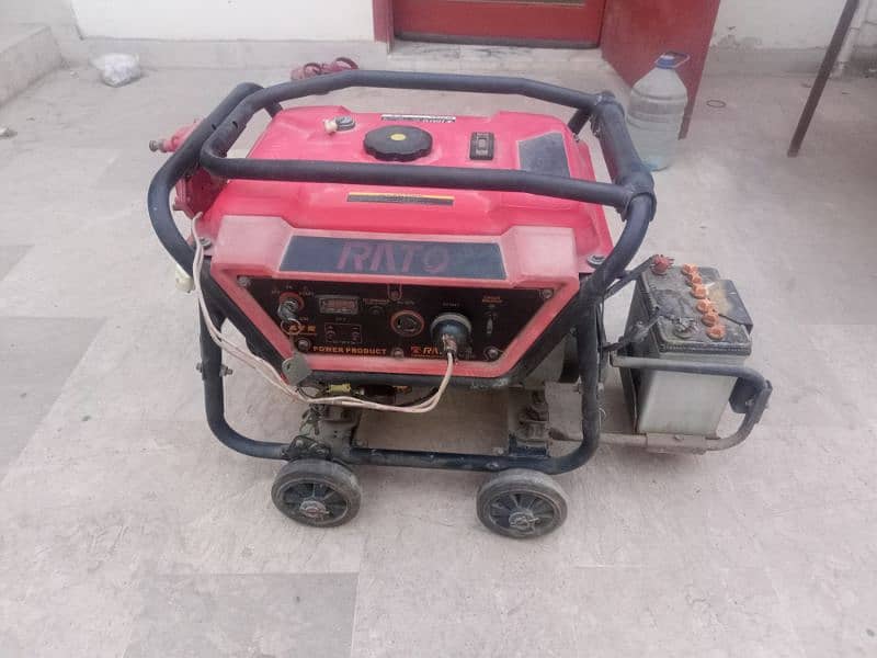 2.5 KVA Petrol + Gas generator 1