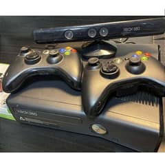 Xbox360 2 Controler's kinect with games