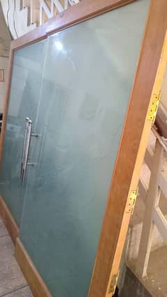 Glass Double Door