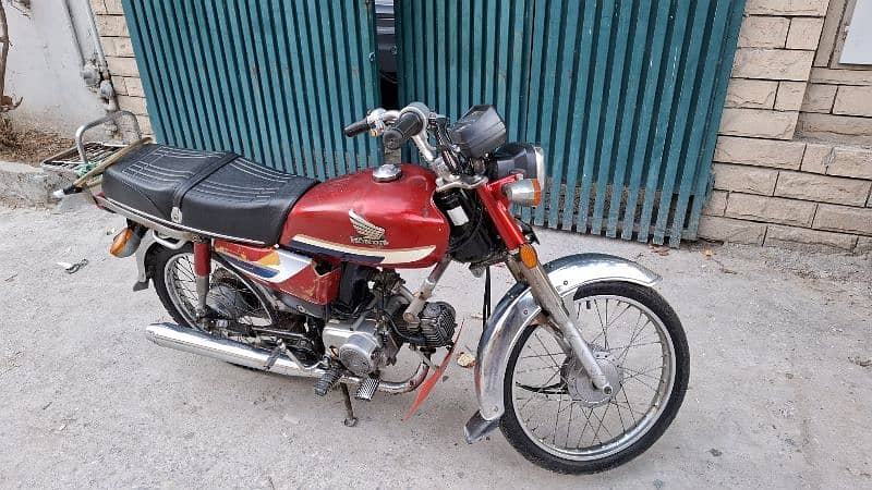 Honda CD 70 in excellent working condition 4