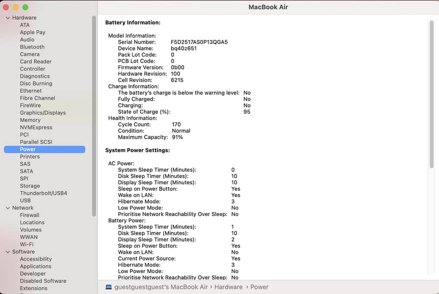 Macbook Air M2 13in 8gb 512gb with box 5