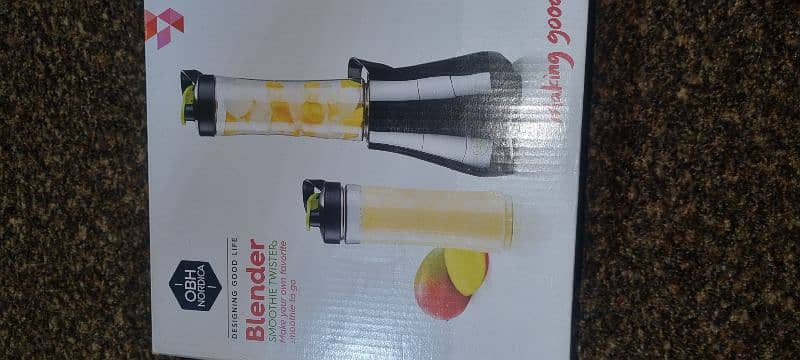 New blender smoothie twister from danish company OBH NORDICA 0