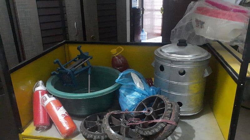 French fries stall for sale without gas cylinder. 1