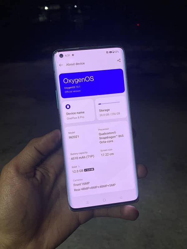 ONEPLUS 8PRO 12Gb 256GB 10/10 All OK FRESH 3