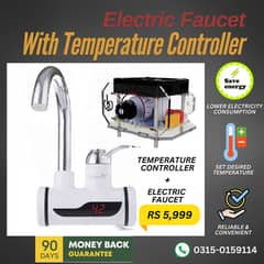 Instant Electric Tap with Temperature Controller Instant geyser Gyeser