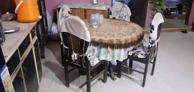 Wooden Dinning Table Set