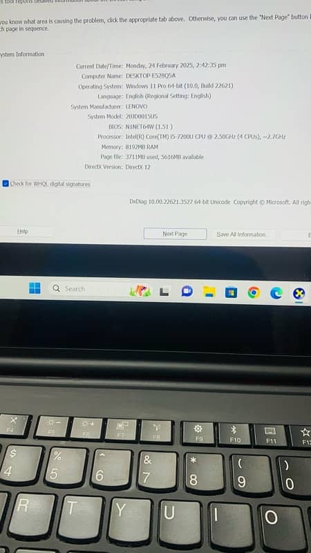 lenovo thinkpad i5 7th Generation 5