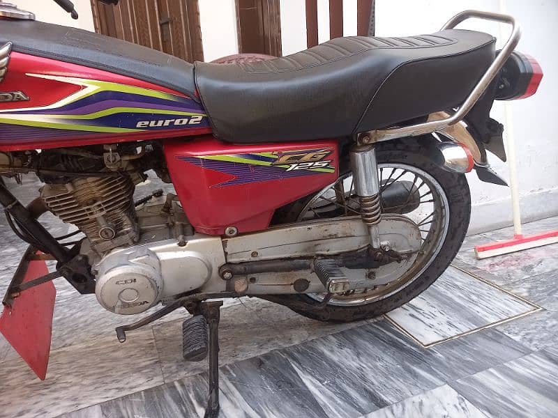 Honda Cg 125 Red 4