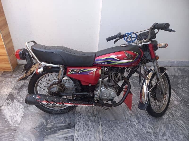 Honda Cg 125 Red 7