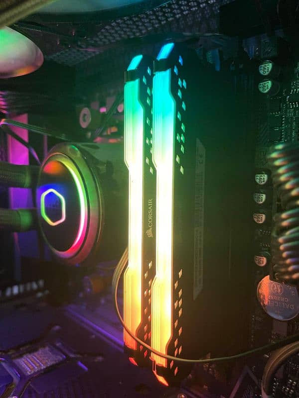 Corsair Vengeance RGB Pro 3200Mhz DDR4 2×8 =16gb 3