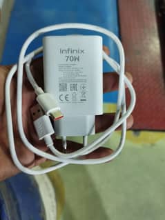 Infinix note 40 pro ka original charger max 70w