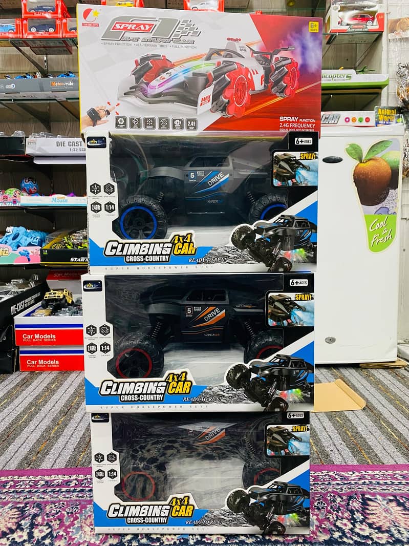 Remote Control Cars & Diecast RC Rechargable cars ( Battery oprated 14