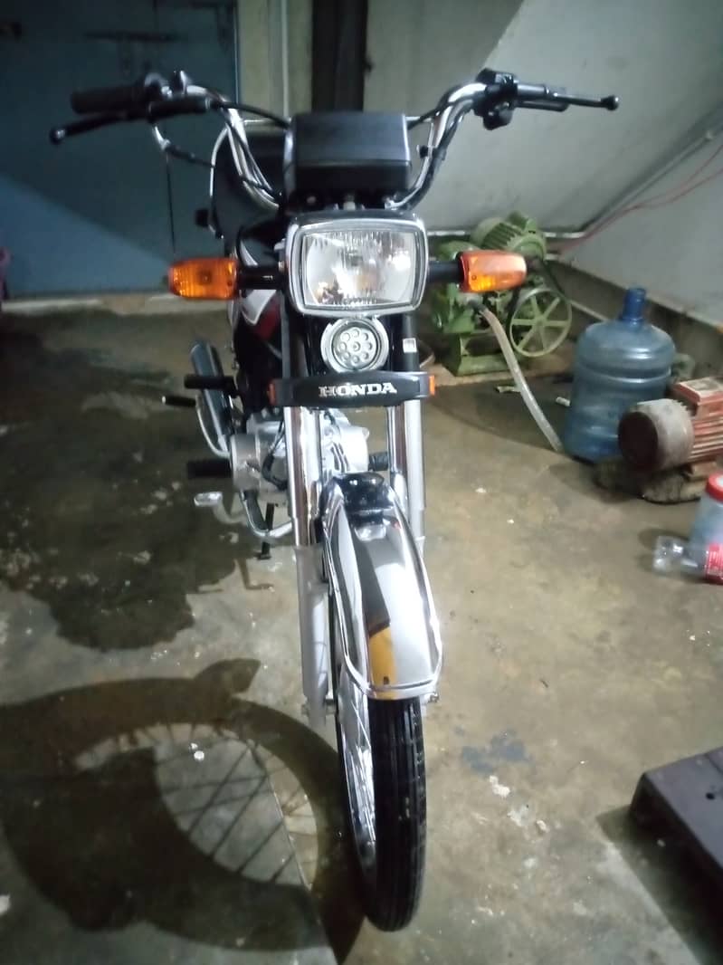 honda cd70 2024/12/20 165000 final full new ha 1000k chali hui ha 3