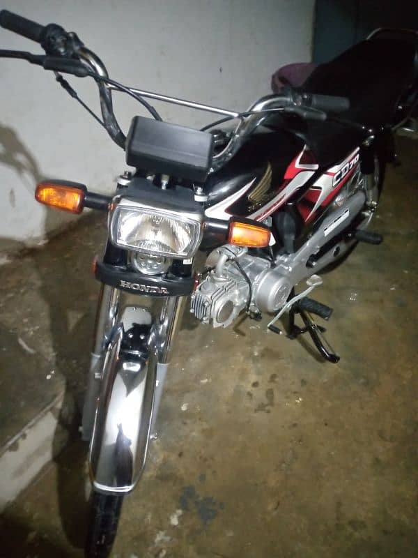 honda cd70 2024/12/20 165000 final full new ha 1000k chali hui ha 4