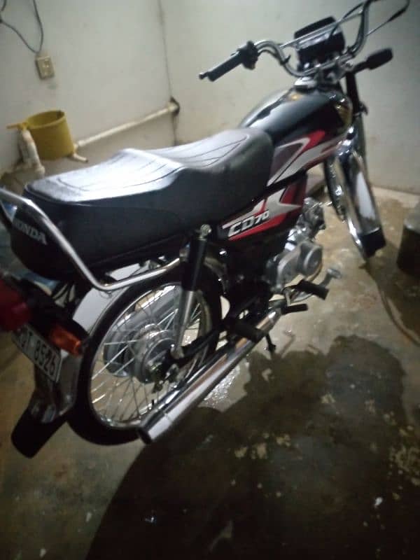 honda cd70 2024/12/20 165000 final full new ha 1000k chali hui ha 5