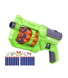 8-Dart Rotating Drum Toy Gun for boys/Girls