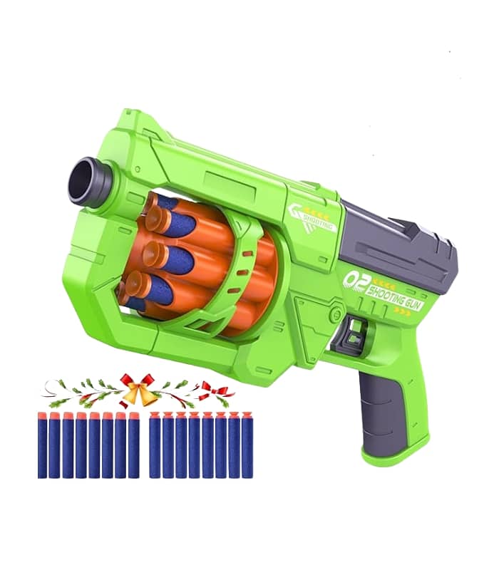 8-Dart Rotating Drum Toy Gun for boys/Girls 0