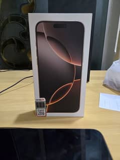 iPhone 16 Pro Max (256GB) Official PTA Approved (Desert Titanium)