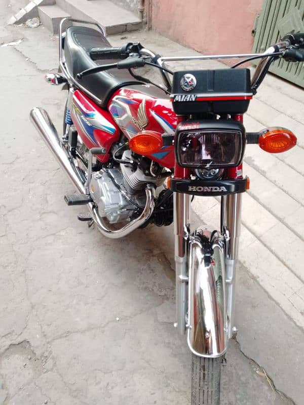 CG 125 Red colour 2022 model 2