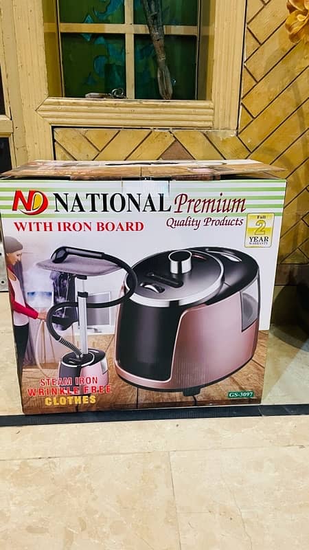 national ND steam iron 2year warranty 0