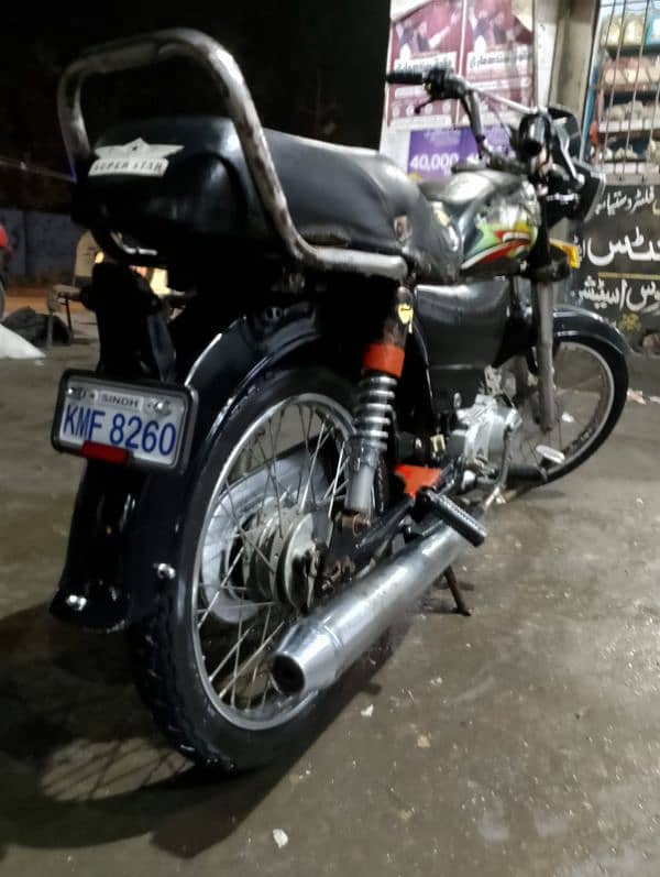 Super star 70cc 10/8 condition all okay. 1