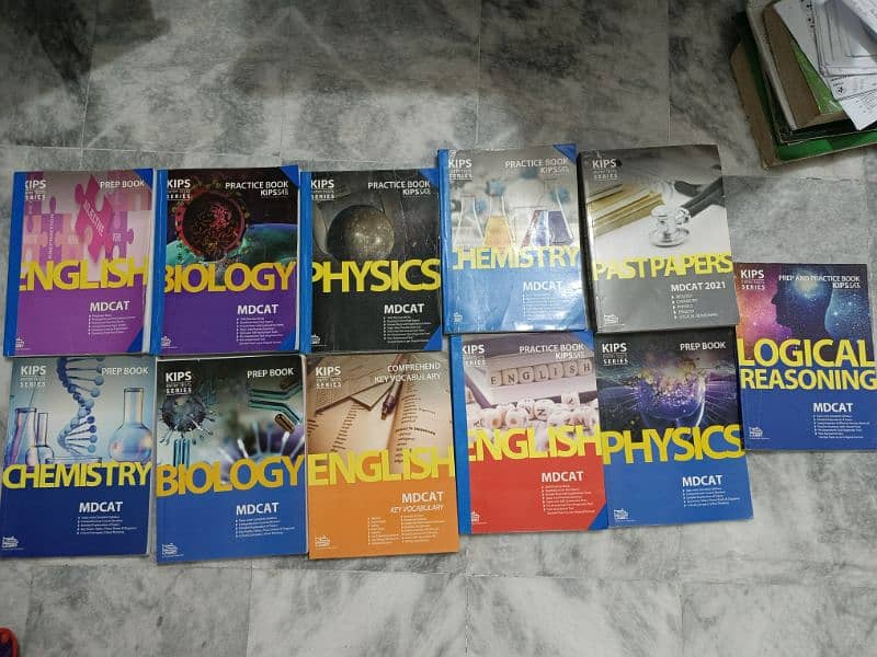 KIPS MDCAT BOOKS COMPLETE SET 0