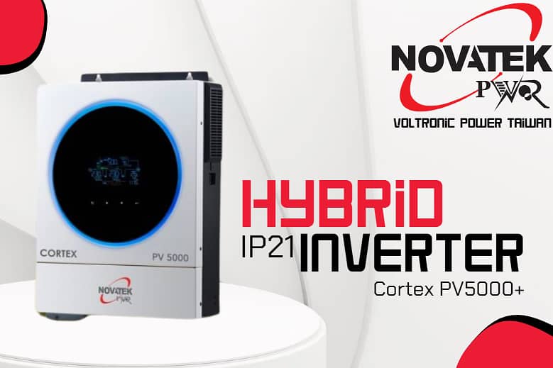 Hybrid Inverters | 3KW to 12KW | Solar Inverters | IP21 Novatek 2