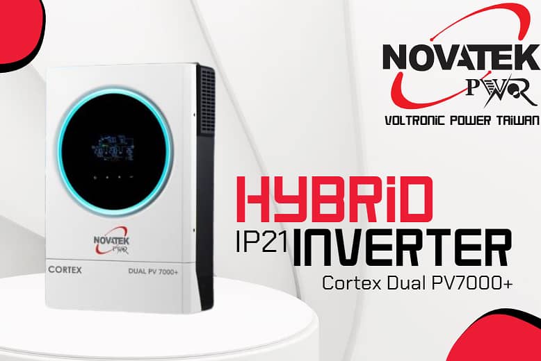 Hybrid Inverters | 3KW to 12KW | Solar Inverters | IP21 Novatek 3