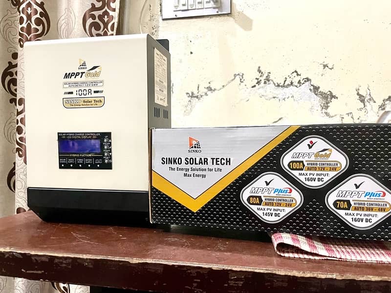 SINKO MPPT CHARGE CONTROLLER + UPS 750 WATT 2