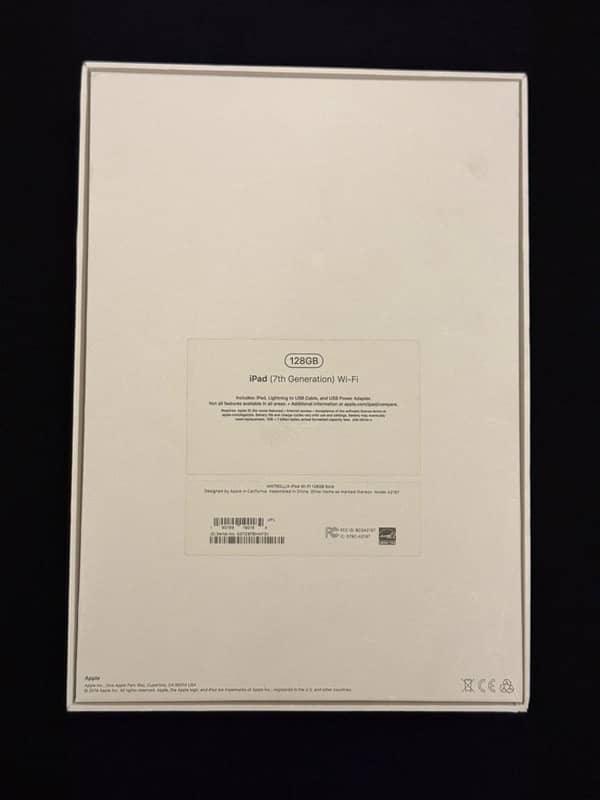 iPad (7th Generation) Wi-Fi 128 GB 0