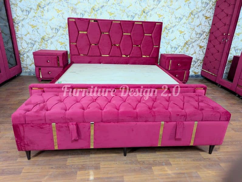 Daheej sofa set+Showcase+Wardrobe+Storage Box+Chair set Price 225000 12