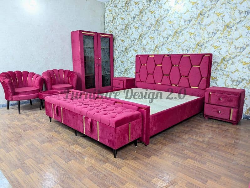 Daheej sofa set+Showcase+Wardrobe+Storage Box+Chair set Price 225000 13