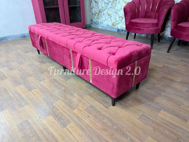 Daheej sofa set+Showcase+Wardrobe+Storage Box+Chair set Price 225000 18