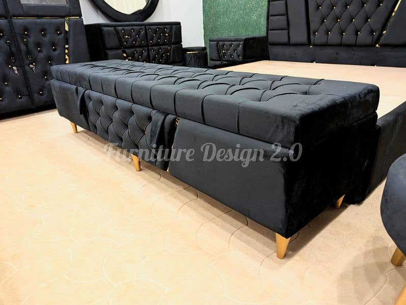 Daheej sofa set+Showcase+Wardrobe+Storage Box+Chair set Price 225000 19