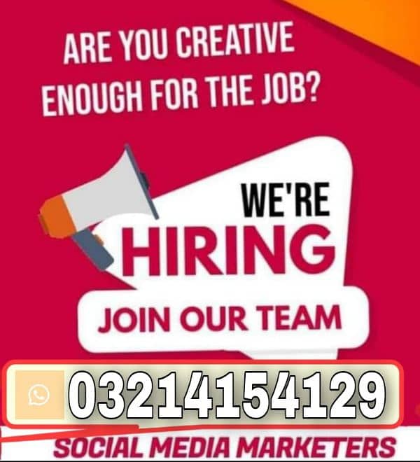 urgent staff required for office work and online work 12