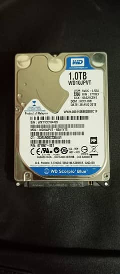 1 TB Hard Drive