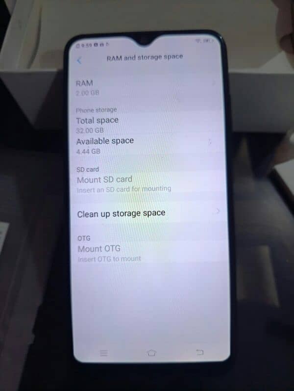 Vivo 1908 4g 2/32 pta approved dual sim all ok 1