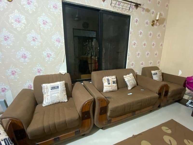 7-Seater Sofa Set – Comfortable & Stylish | Great Condition 1