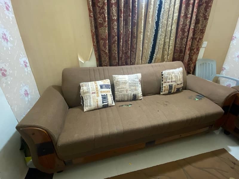 7-Seater Sofa Set – Comfortable & Stylish | Great Condition 4