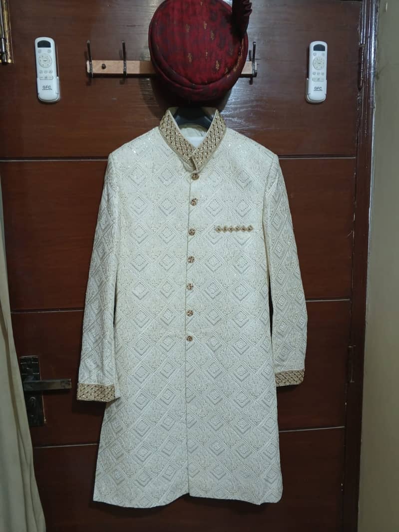 Sherwani Set for Sale – Includes Shoes & Kulla 0