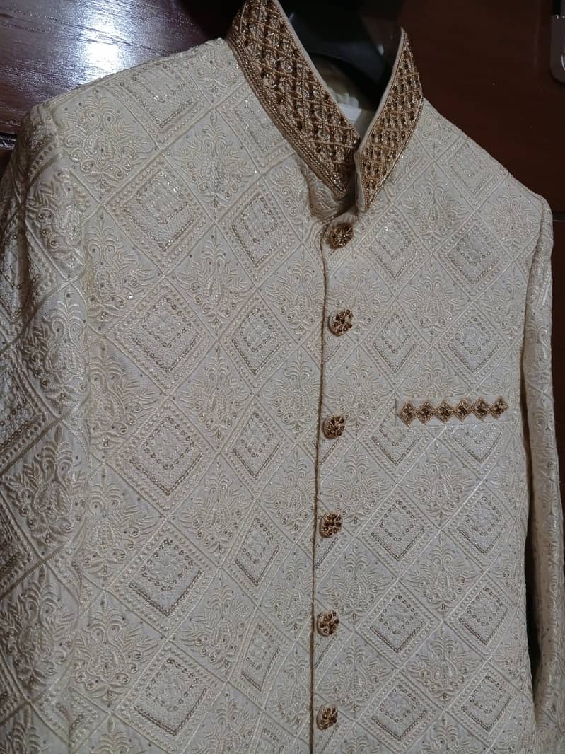 Sherwani Set for Sale – Includes Shoes & Kulla 1