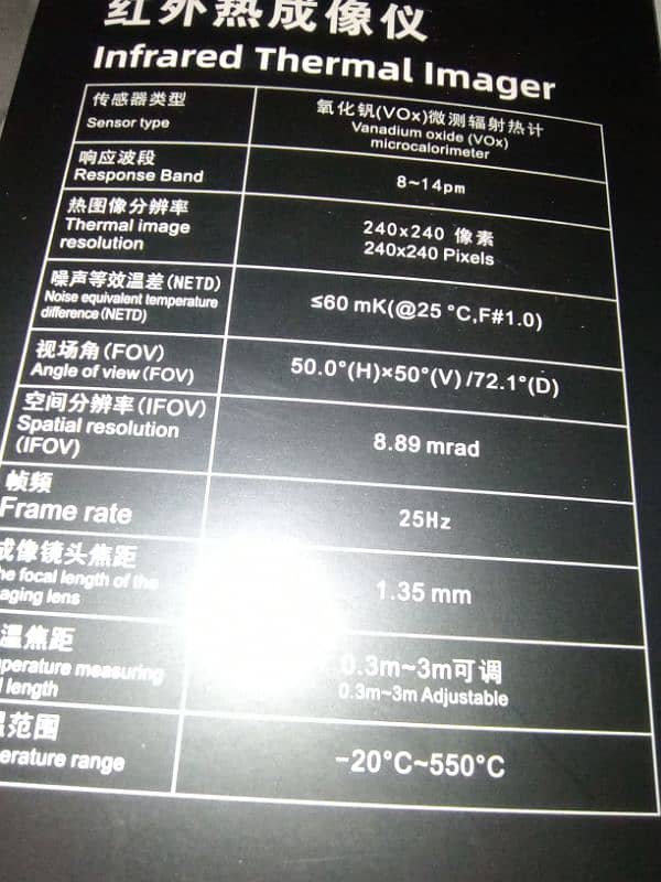 thermal camera  Beside HX1 IR camera 2