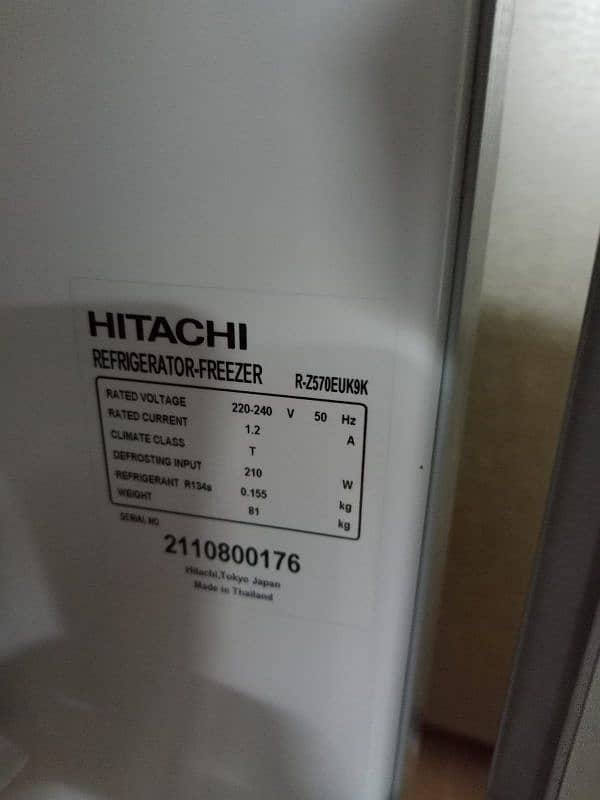 Hitachi Refrigerator 3