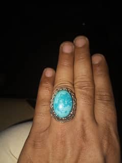 original shajari Feroza ring Iran se gift Aya tha