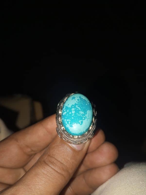 original shajari Feroza ring Iran se gift Aya tha 4