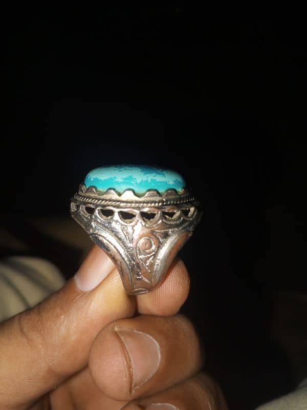 original shajari Feroza ring Iran se gift Aya tha 6