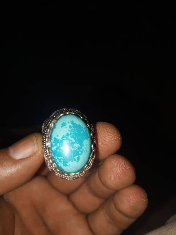 original shajari Feroza ring Iran se gift Aya tha 7