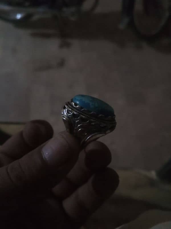 original shajari Feroza ring Iran se gift Aya tha 10