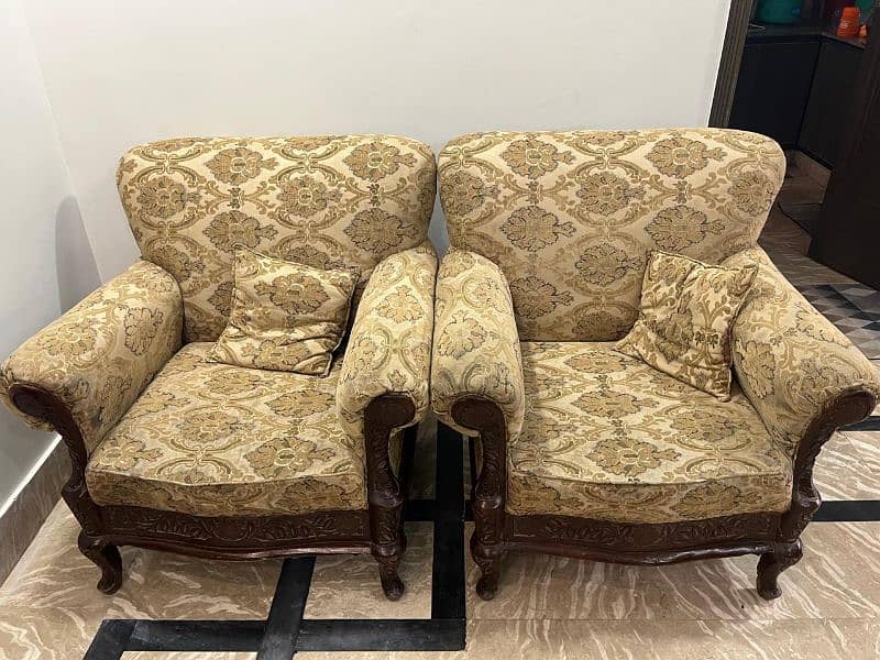 Sofa set and chairs 6